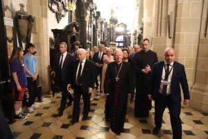 arcybiskup marek jędraszewski i Jarosław kaczyński